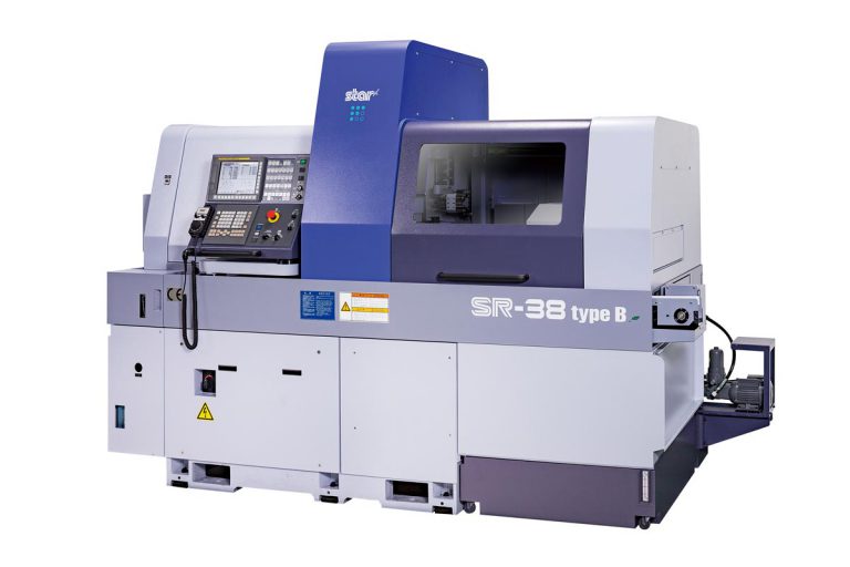Star SR-38 Type B Swiss-Type Automatic Lathe